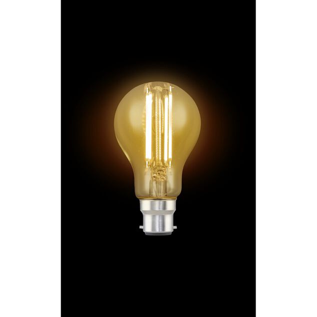 Ampoule LED B22 blanc chaud 6,5W=60W 806lms classe E