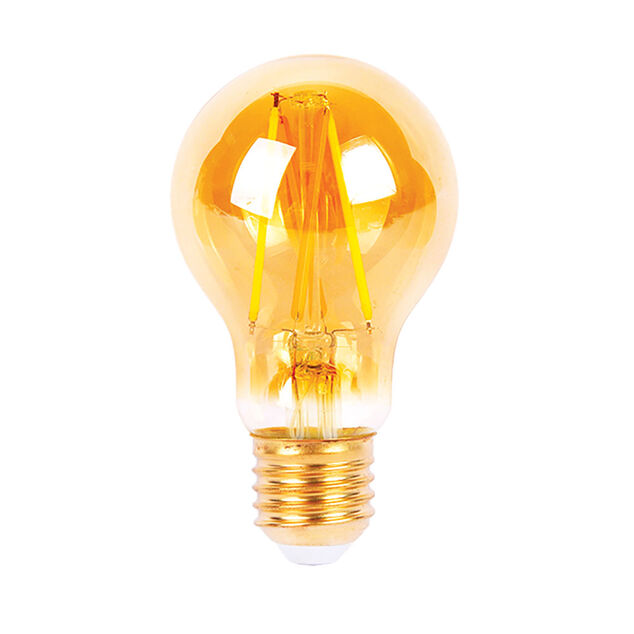 Ampoule ambr&eacute;e &agrave; filament connect&eacute;e E27 40 W