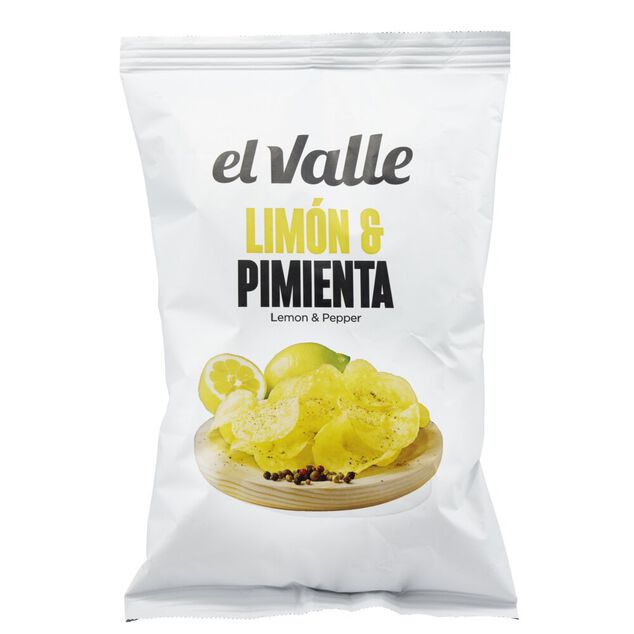 Chips El Valle saveur citron et poivre 130g