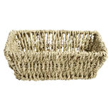 Pani&egrave;re jonc tress&eacute; rectangulaire Taille M