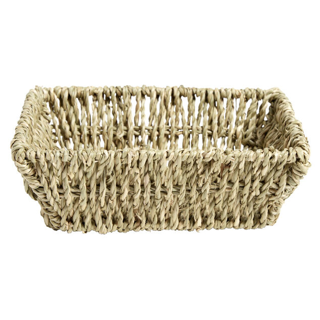 Pani&egrave;re jonc tress&eacute; rectangulaire Taille M