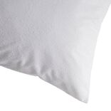 Protège oreiller éponge imperméable anti-tâches blanc 50x70cm