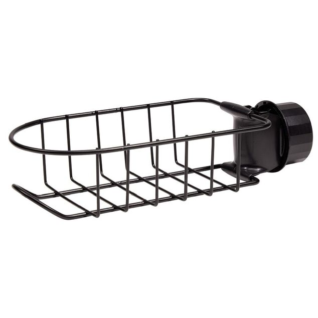 Porte savon filaire noir
