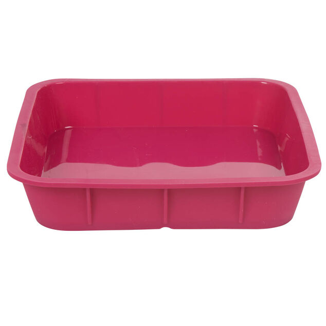 Moule carr&eacute; silicone rose