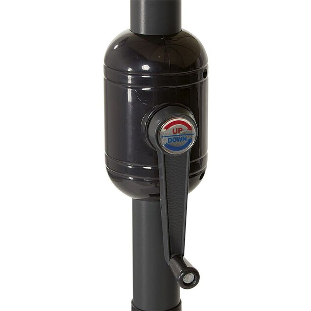 Parasol centr&eacute; HAVANE taupe