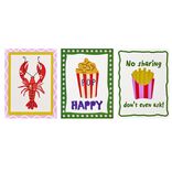 Affiche d&eacute;co x3 papier th&egrave;me cuisine 10x15cm (4 mod&egrave;les)