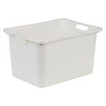 Bac plastique blanc 40x29,8xH22,8cm