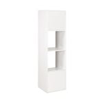 Colonne en bois 4 cases Adam blanche 30xP29,5xH120cm