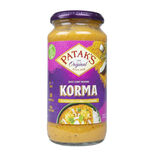 Sauce curry indienne Korrma Pataks en bocal 450gr (4 pers)