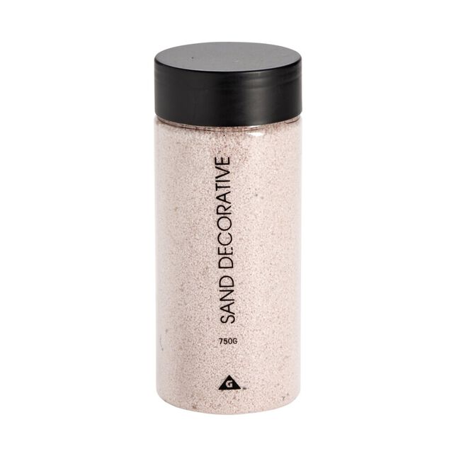 Sable d&eacute;coratif rose 750gr