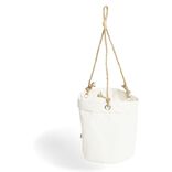 Pot suspendu en tissu avec poign&eacute;es &Oslash;20xH53cm