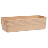 Bo&icirc;te plastique nude 25x11xH7cm