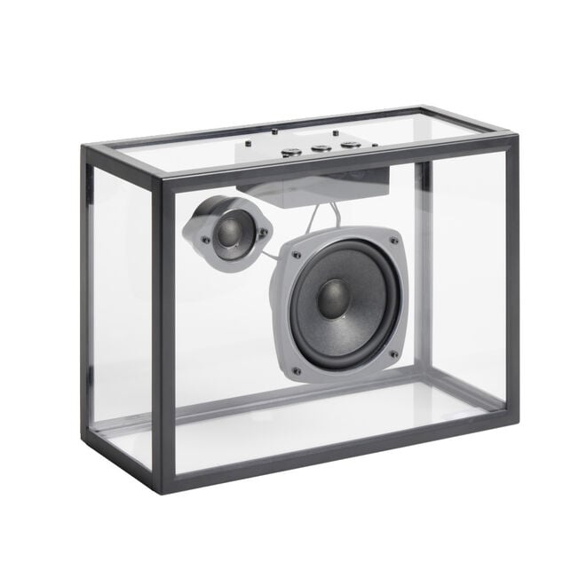 Enceinte bluetooth 5W transparente