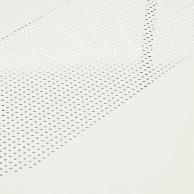 Table de jardin 6 personnes Faro m&eacute;tal vert 160x90xH74cm