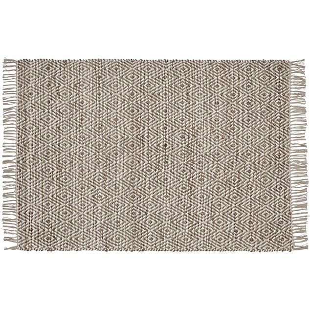 Tapis tiss&eacute; Juan naturel