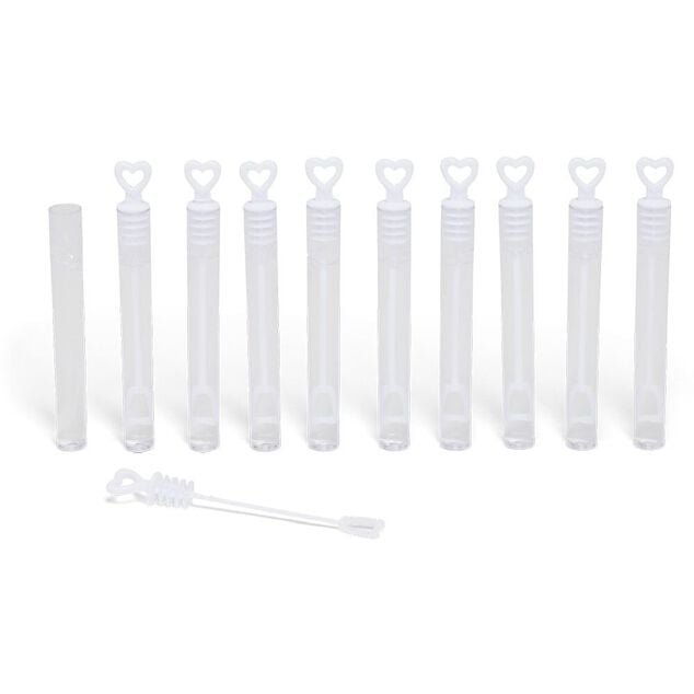 Tube bulle de savon mariage x10