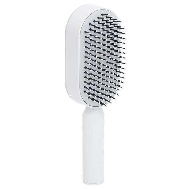 Brosse &agrave; cheveux autonettoyante