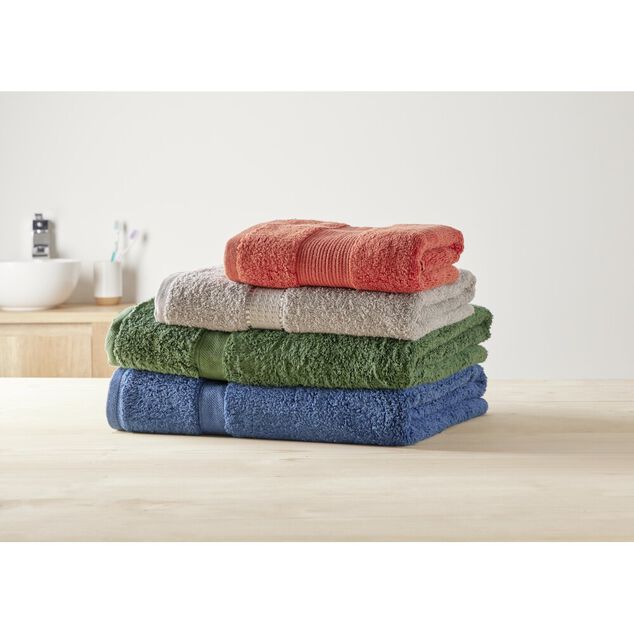 Drap de bain 70x130cm coton uni plusieurs modèles)