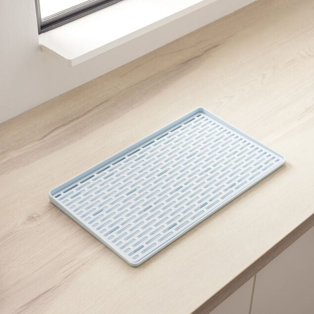 &Eacute;gouttoir &agrave; vaisselle avec support 40x22,6xH2cm