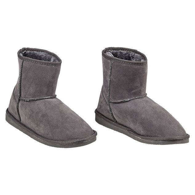 Bottes courtes fourrées femme