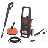 Nettoyeur haute pression Black & Decker 125bar 420L/h noir et orange 1600W