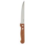 Couteau &agrave; grillade manche bois bubinga lame inox 11 cm