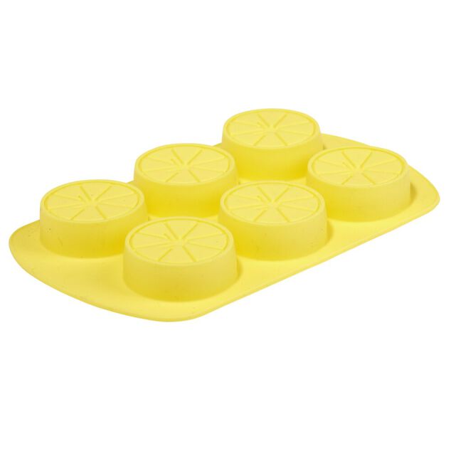 Moule &agrave; gla&ccedil;ons x6 silicone forme fruits 11x19cm (3 mod&egrave;les)
