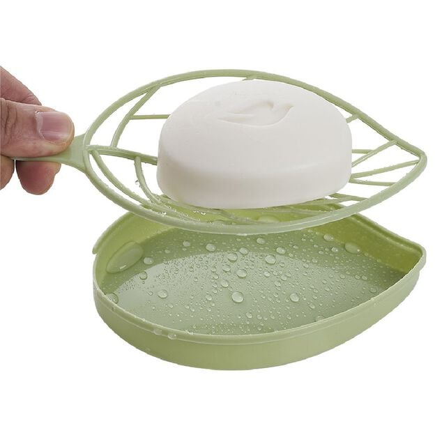 Porte savon design feuille