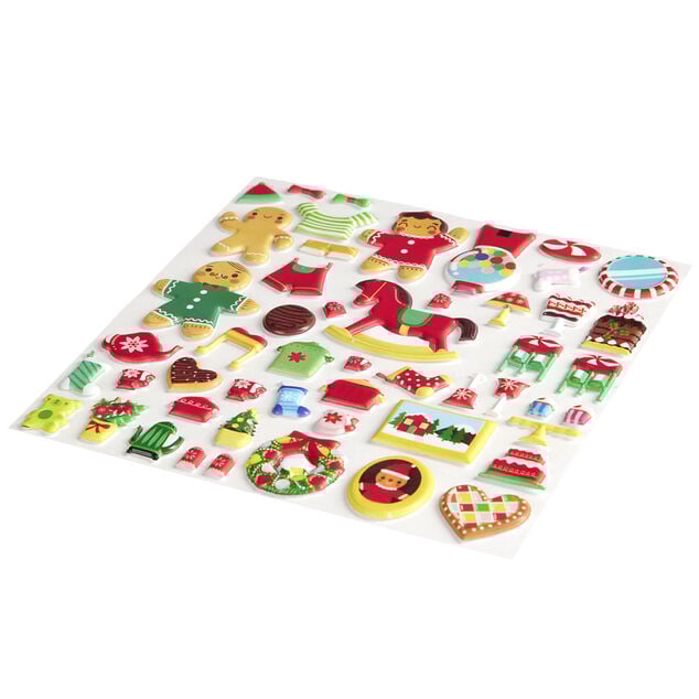 Autocollants No&euml;l 3D