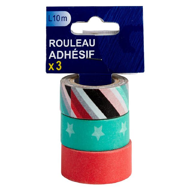 Rouleaux adh&eacute;sifs fantaisie