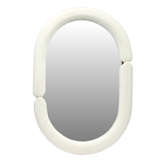 Miroir bord velours 40xH60cm (2 mod&egrave;les)