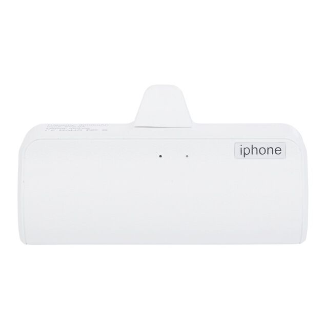 Powerbank mini type C blanc