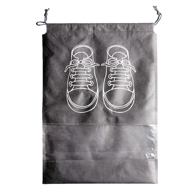 Sac &agrave; chaussures housse de voyage 1 paire 32x44cm