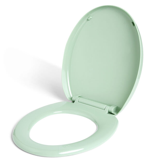 Abattant WC universel avec frein de chute 37x43cm vert