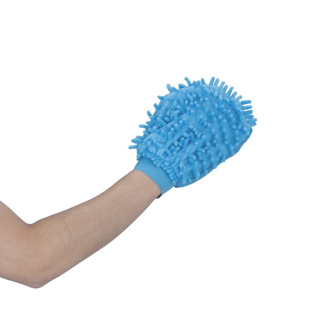 Gant de nettoyage pour voiture x2 microfibre 15x19cm (plusieurs modèles)