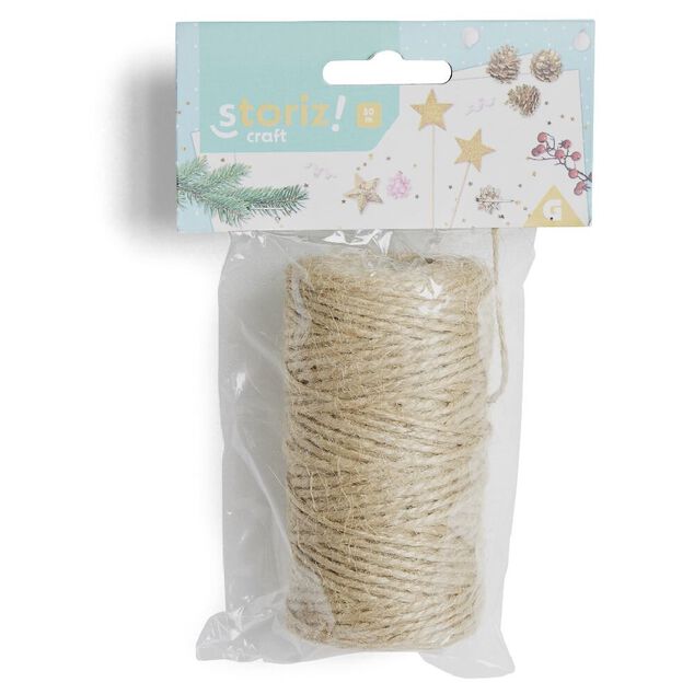 Fil naturel en papier L50m