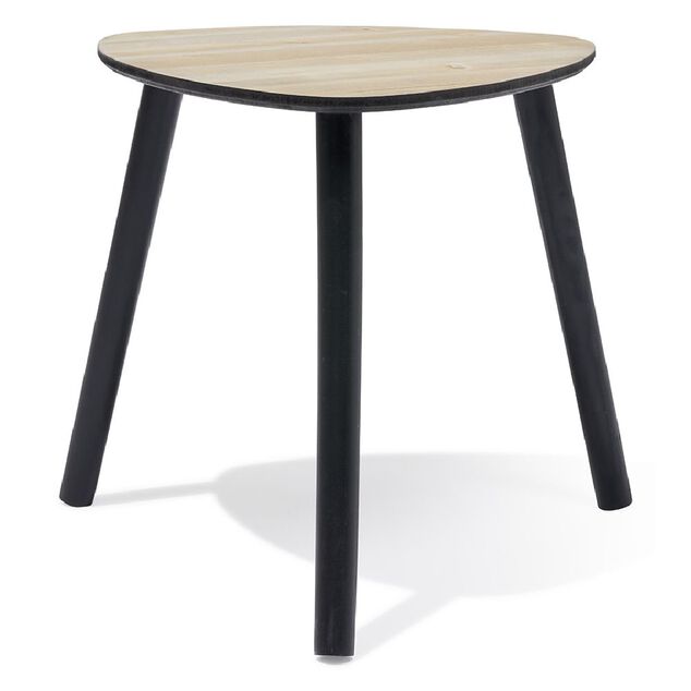 Bout de canap&eacute; Joseph marron &Oslash;40xH39,5 cm