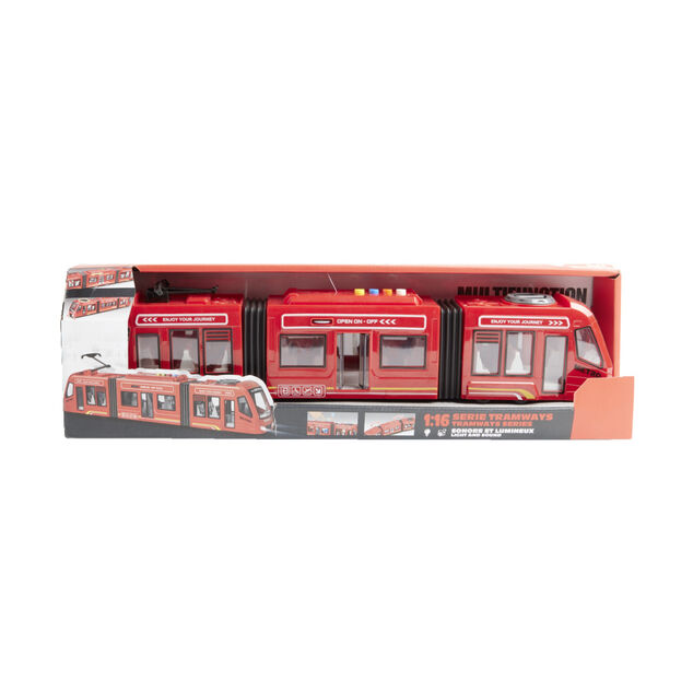 Tramway sonore et lumineux L42cm