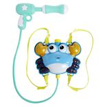 Pistolet &agrave; eau sac &agrave; dos crabe bleu