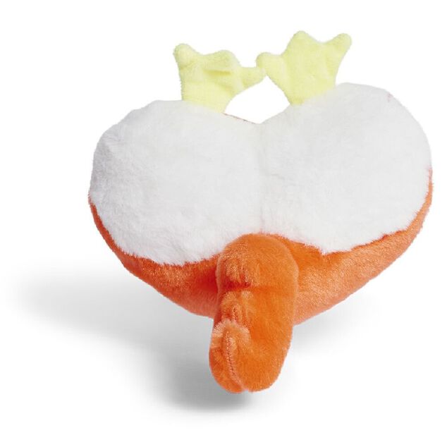 Jouet peluche pour chien sonore rouge