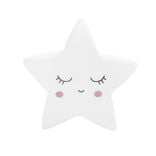 Veilleuse à LED ourson/lune/étoile H12,5cm-3 modèles