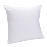 Oreiller confort ferme 60x60cm polyester blanc