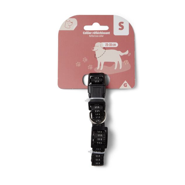 Collier r&eacute;flechissant pour petit chien - Taille S