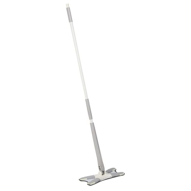 Balai essoreur et 2 recharges Tourbimop blanc et gris