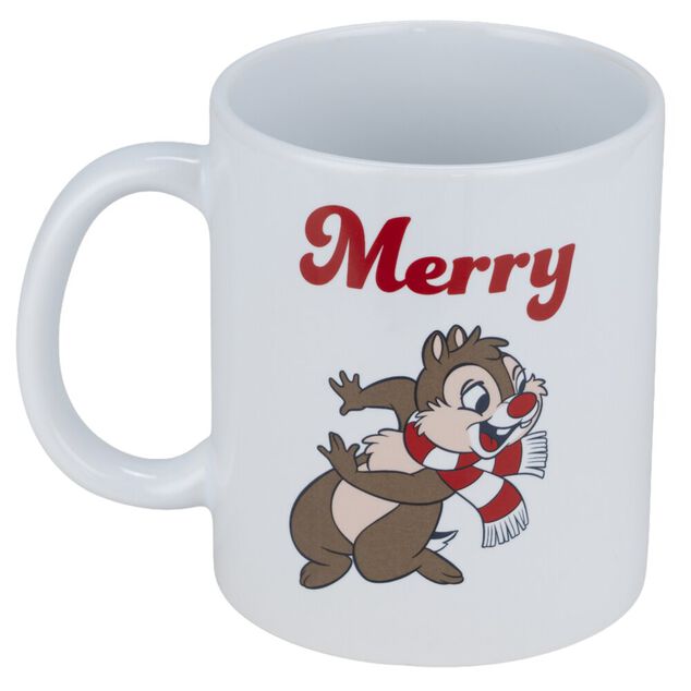 Mug Disney Tic et Tac avec pochoir Barista 33cl