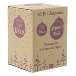 Boîte cadeau surprise déco  bougie roses éternelles