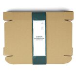Bo&icirc;te carton d'exp&eacute;dition marron x5 format 30x20xH5cm
