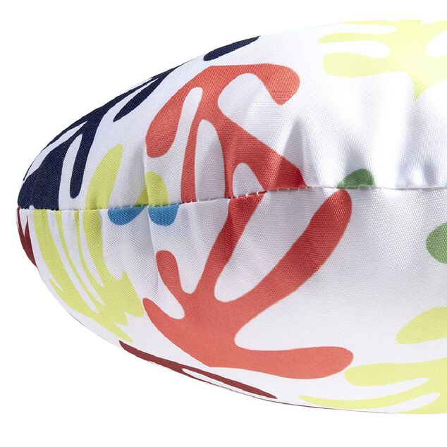Coussin d'ext&eacute;rieur d&eacute;perlant motif matisse multicolore 40x40cm