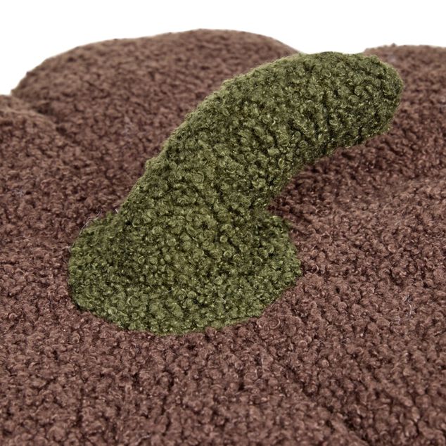 Coussin citrouille XL polyester &Oslash;45xH33cm (4 mod&egrave;les)