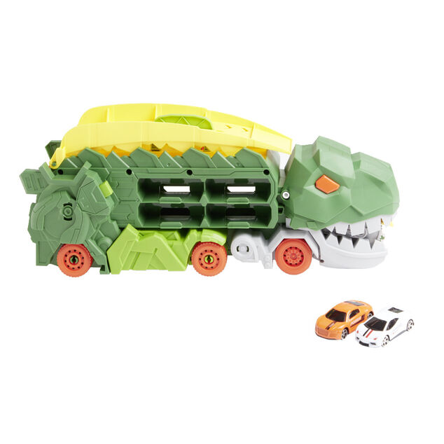 Camion transporteur dinosaure 6en1